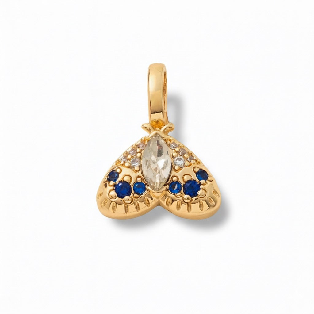 Sparkling Moth Charm