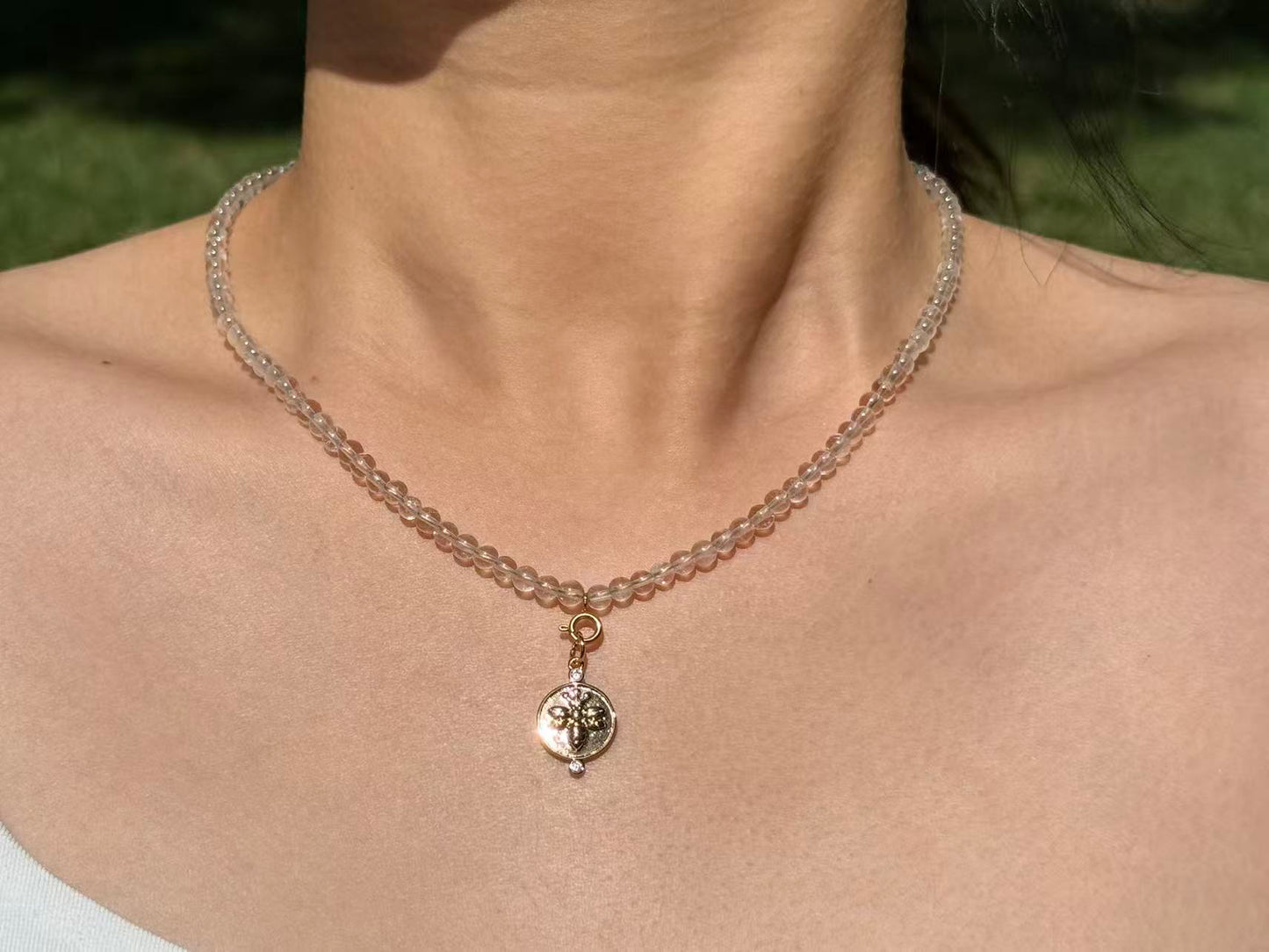 Clear Quartz Necklace