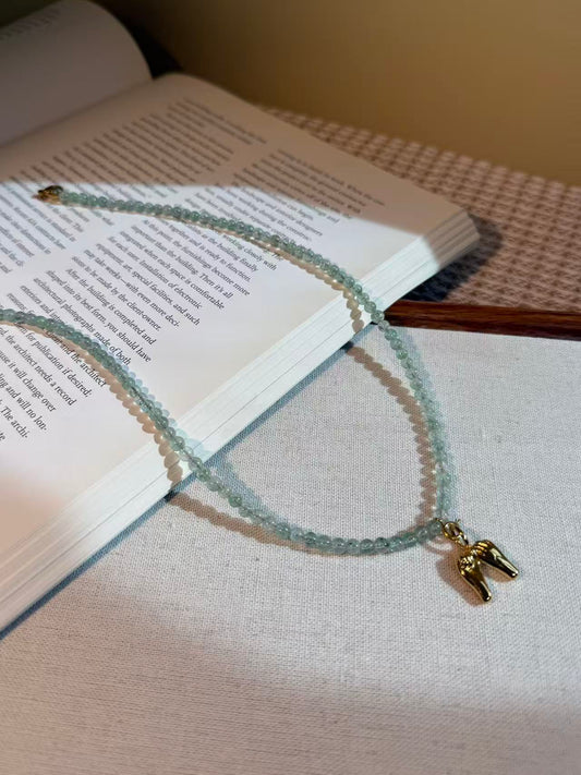 Green Aventurine Base Necklace