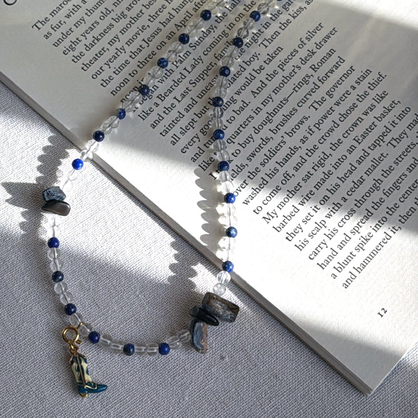 Mystic Starlight: Lapis Lazuli, Clear Quartz & Pietersite Guardian Set