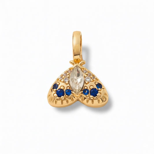 Sparkling Moth Charm