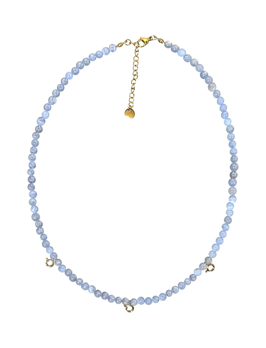 Blue Lace Agate Necklace