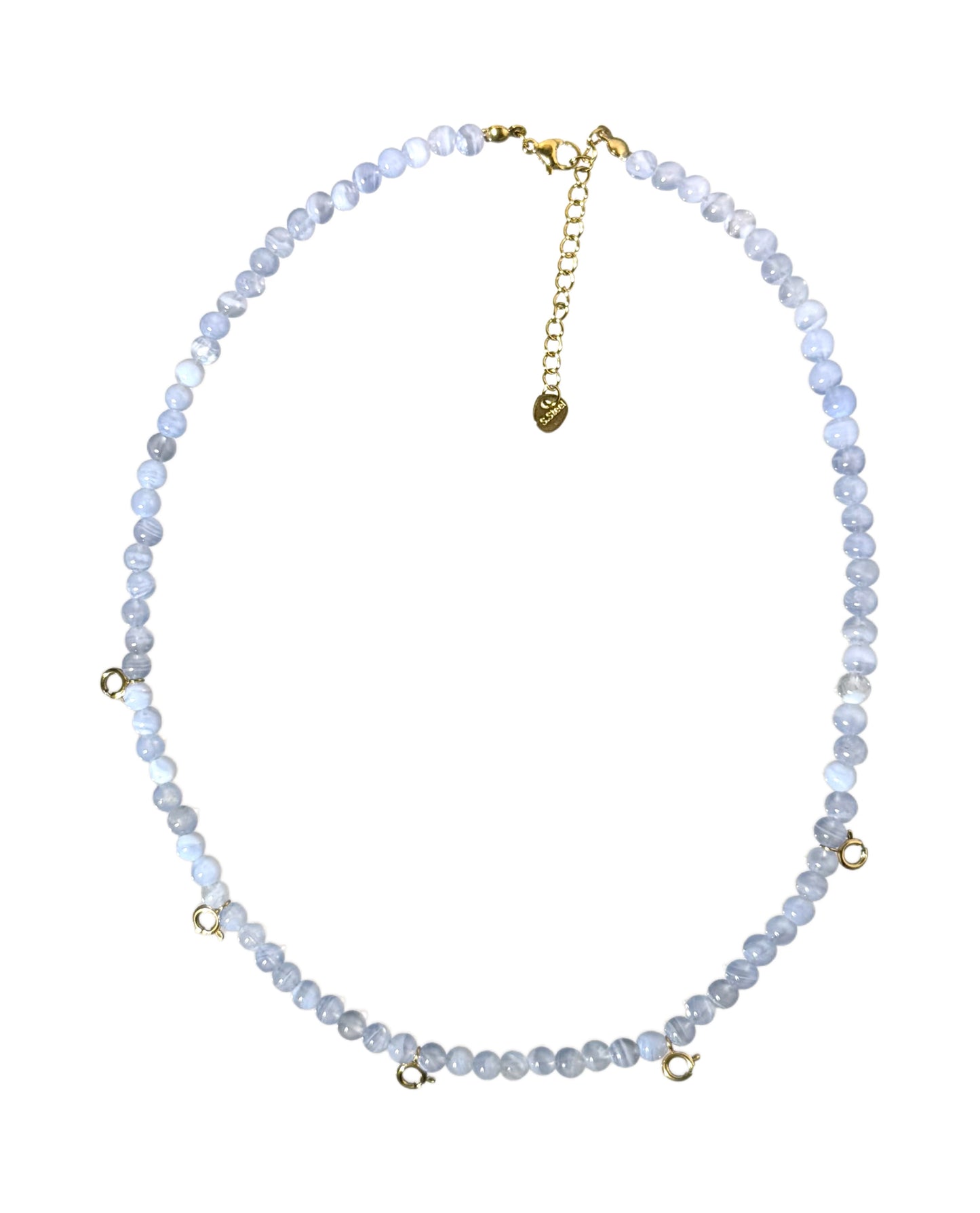 Blue Lace Agate Necklace