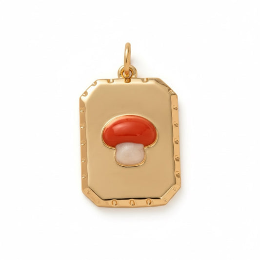 Mushroom Pendant Charm