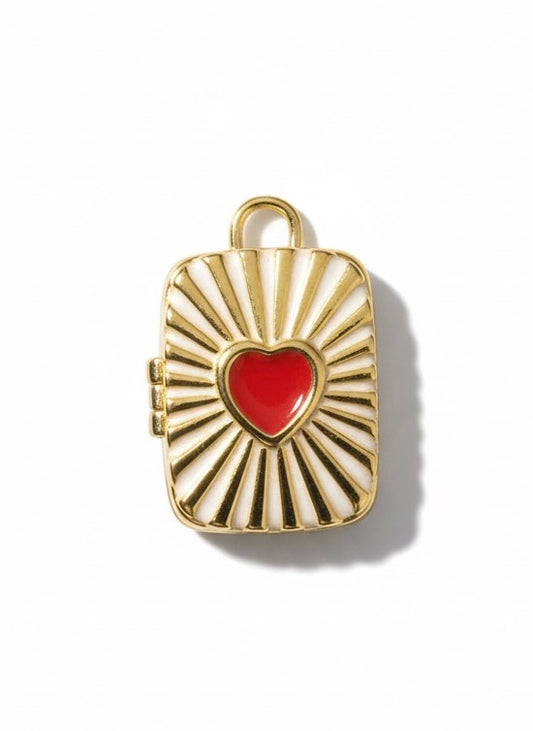 Heart Memory Locket Charm