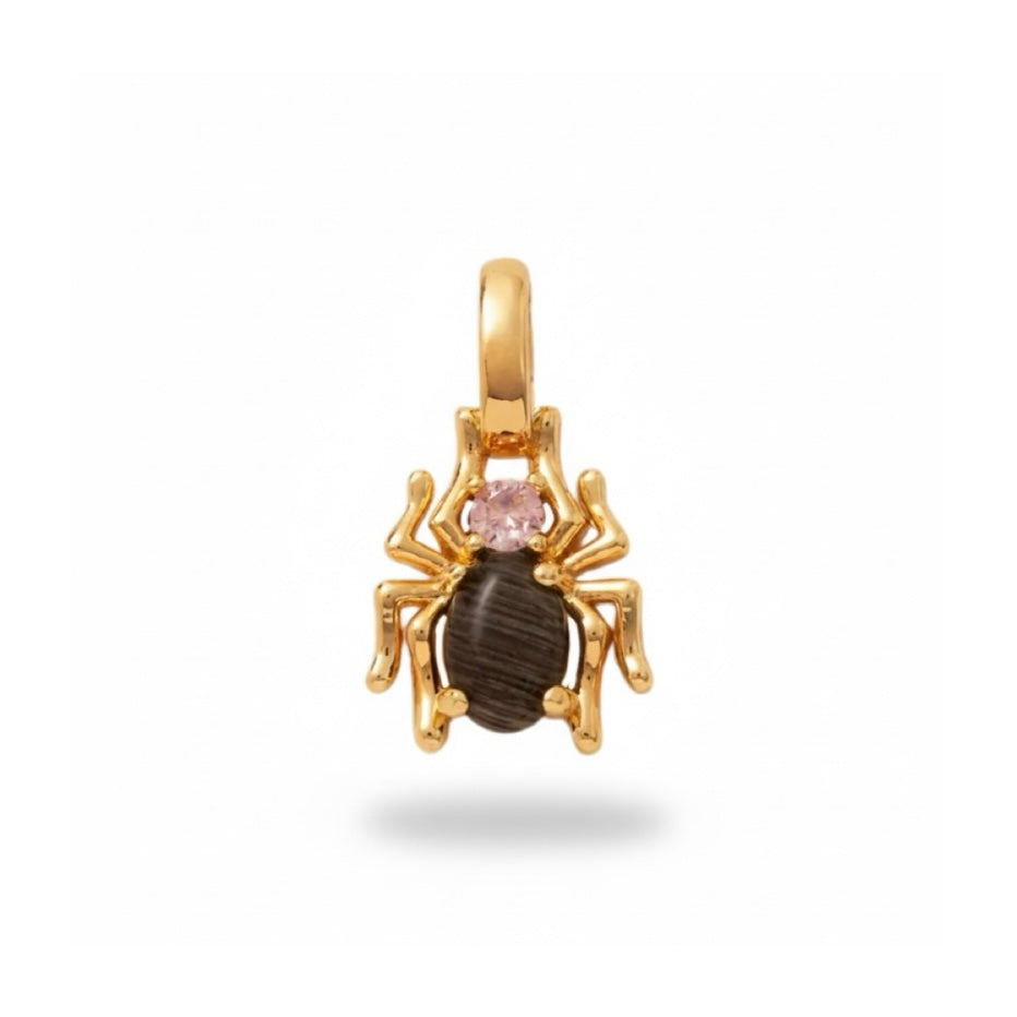 Black Spider Charm