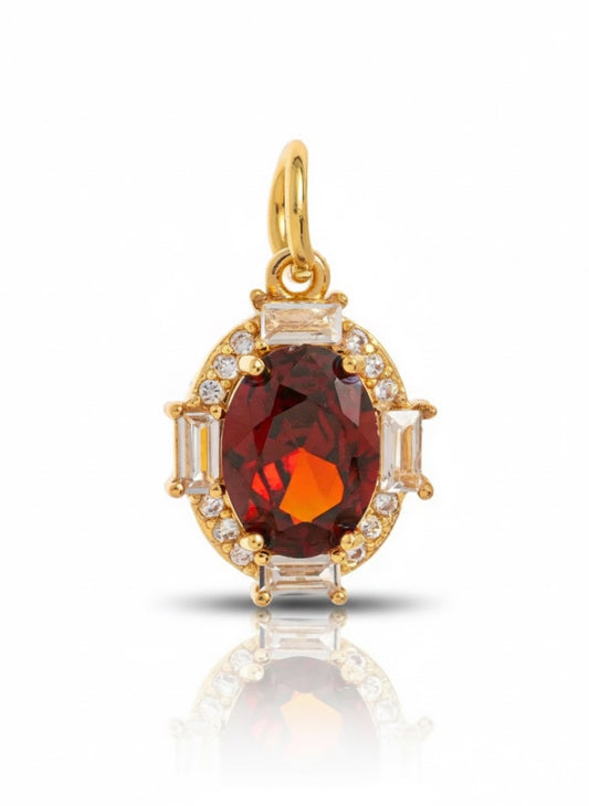 January Birthstone Charm