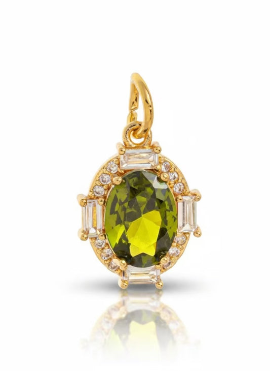 August Birthstone Charm