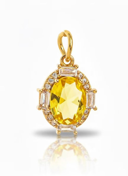 November Birthstone Charm