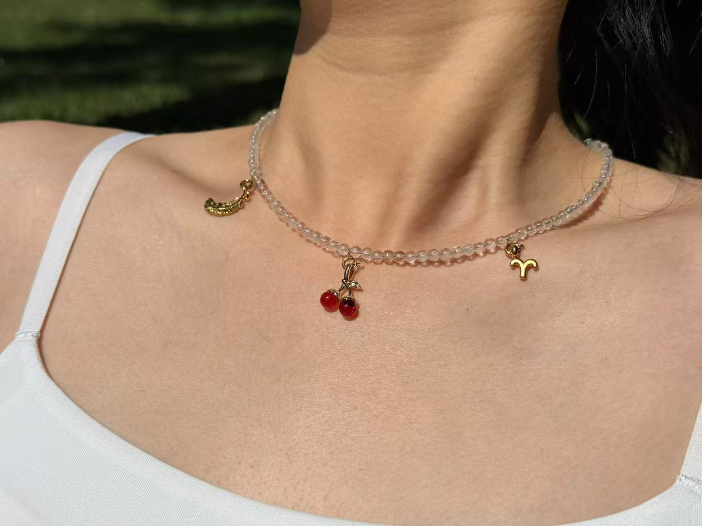 Clear Quartz Necklace