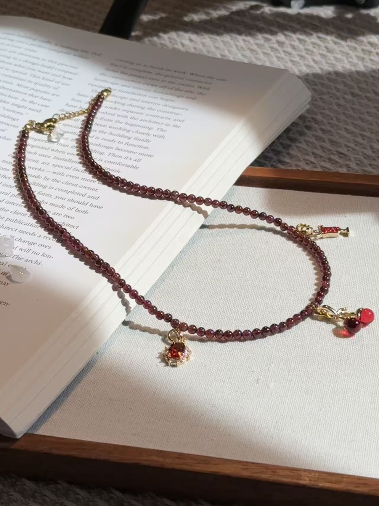 Garnet Necklace