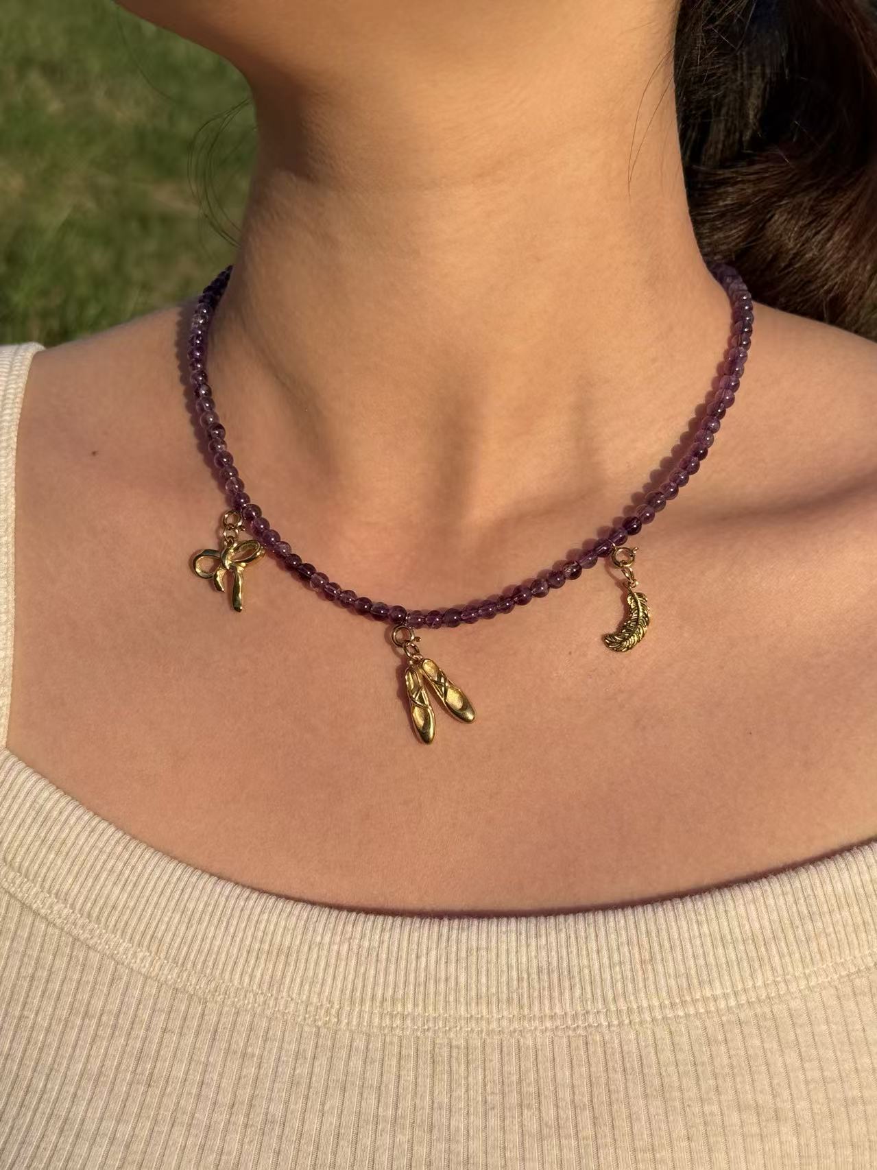 Amethyst Necklace