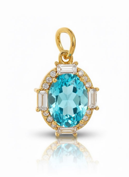 March Birthstone Charm